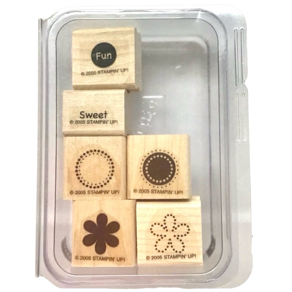 Stampin’ Up! 2005 “Sweet Spot” Rubber Stamp Set